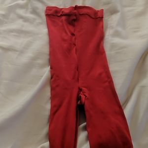 Stretchy Red Tights